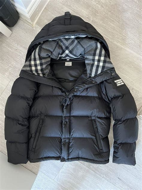 gilet burberry gris|Burberry puffer jacket sale.